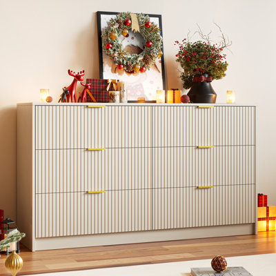 6 - Drawer Dresser, 55.1" W
