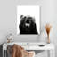 «Snarling Grizzly Bear» sur toile-1469989025