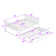 Kassidy Full Size 3 Drawers Daybed with Trundle