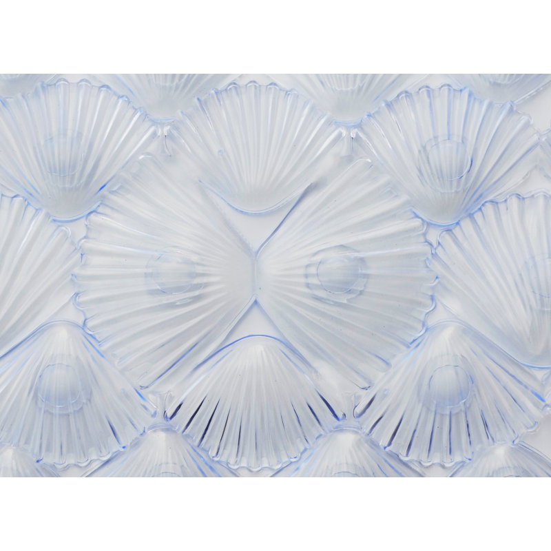 Tapis de douche antidérapant Tabiauea, Blanc