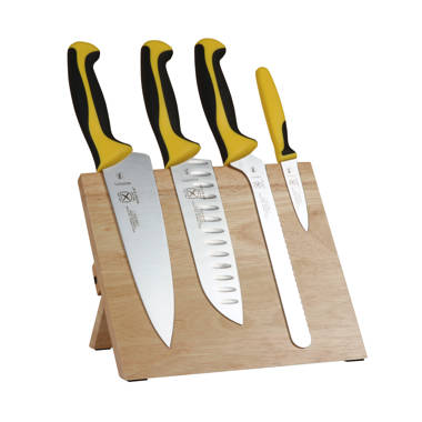 Nutrichef 8 Pcs. Steak Knives Set - Non-stick Coating Knives Set With  Stainless Steel Blades, Unbreakable Knives, Great For Bbq Grill (yellow) :  Target