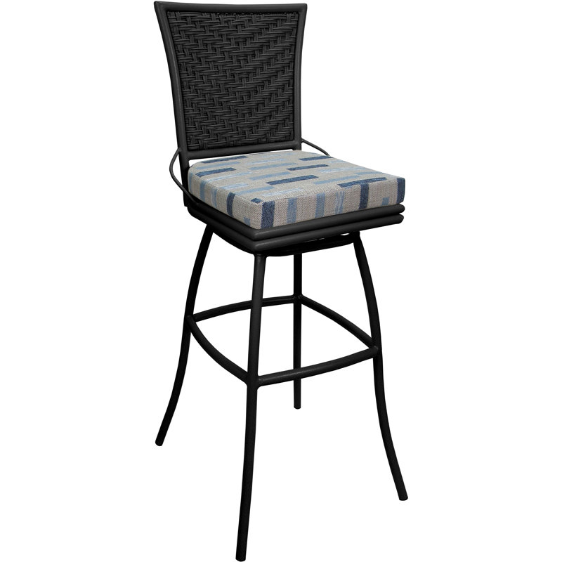 Bloc de tissage bleu, Gris, 26"