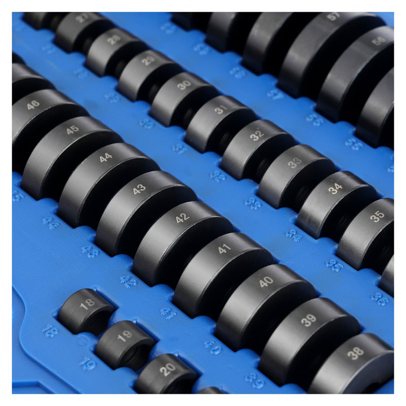 Ensemble de 52 presses à manchon personnalisées - Ensemble de tournevis de précision avec tournevis en acier et boîtier de soufflage