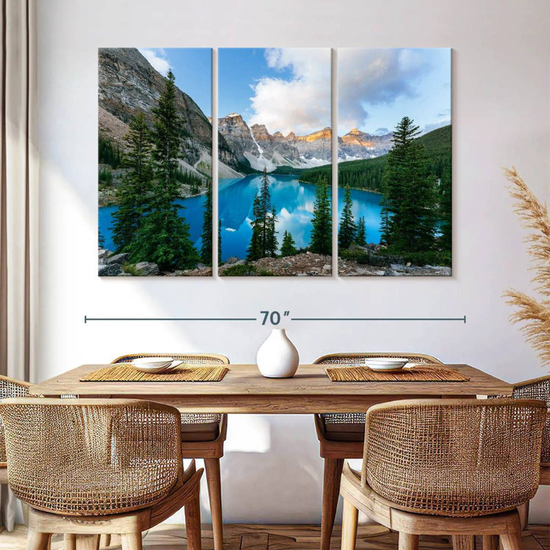 Alvord Canadian Rockies Sunrise View, 42" H x 65" W
