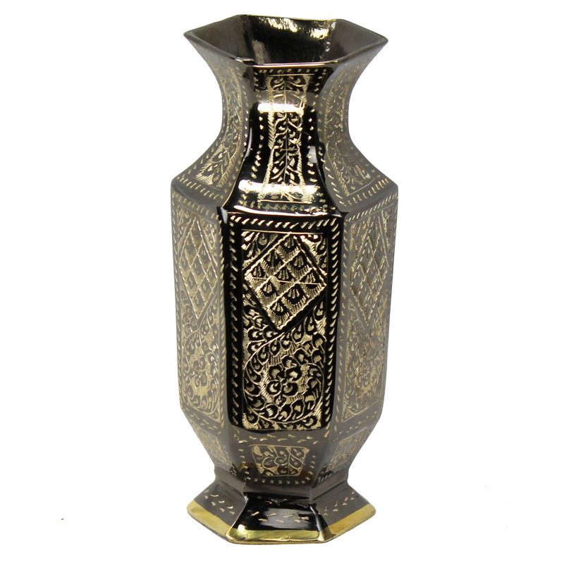 Tioga Handmade Metal Table Vase
