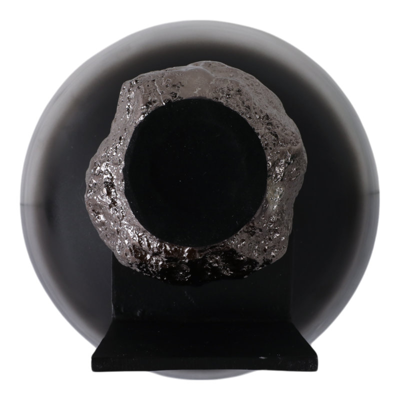 Handmade Glass Decorative Bowl, 10'' H X 11'' W X 11'' D