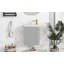 Base de meuble-lavabo simple 8,7 po seulement