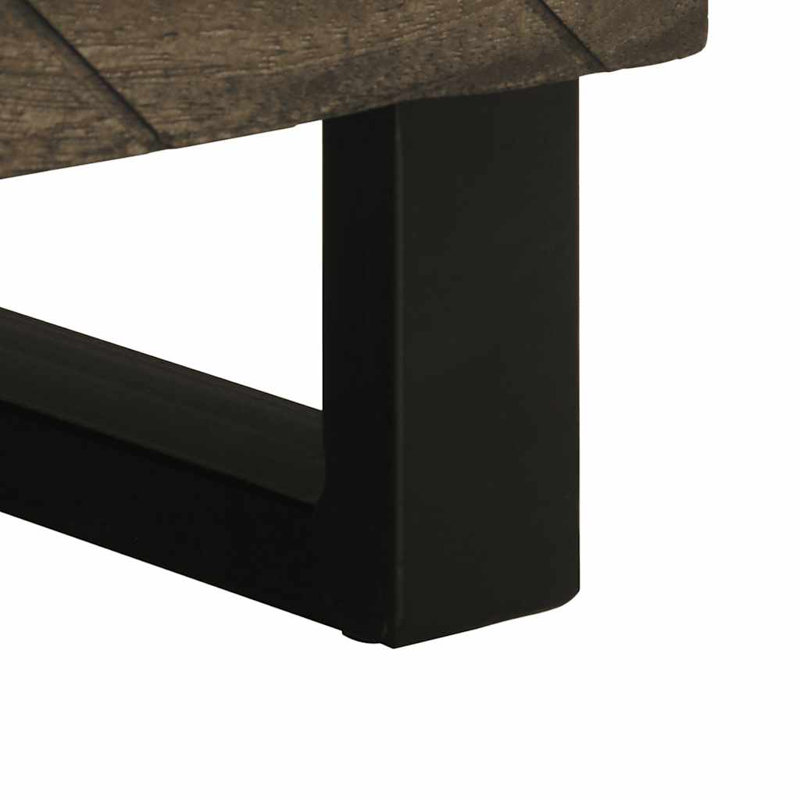 Benjamyn 40cm W Metal Bedside Table