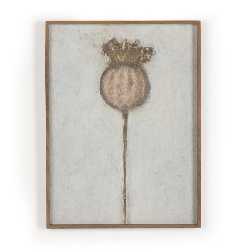 Poppy Dia Painting by Paul Meyer, 48" H x 36" W