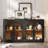Sideboard,Buffet table,Dining cabinet,Office credenza with arched doors-1549762705