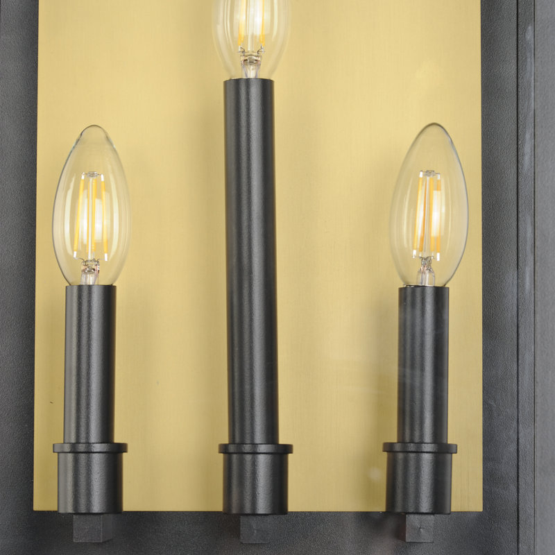 Pendergrass Aluminium Wall Light, 24" H x 11.5" W x 5.5" D