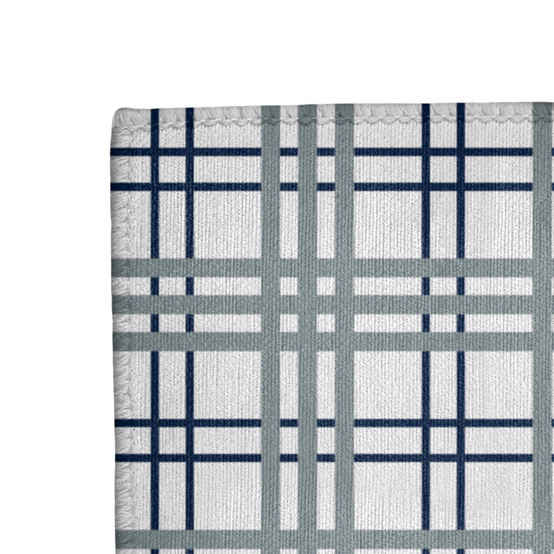 Plaid Indoor Rug, Rectangle 8' x 10'