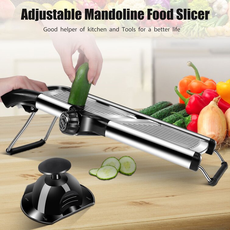 MASTHOME Multifunctional Adjustable Grater Kitchen Mandolin & Reviews