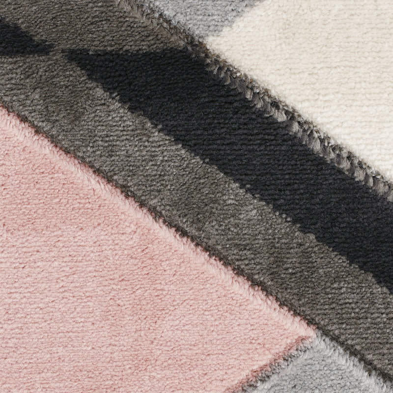 Good Vibes Geometric Area Rug, Rectangle 160 x 220cm