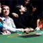Table de poker pliable 7 joueurs FlowLuxe, table de Blackjack en feutre vert avec porte-copeaux et porte-gobelets