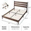 Base de lit en bois massif avec tête de lit ergonomique Flennory-1310327206-1310327207