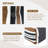 Outdoor Replacement Cushion Set Deep Seating Seat / Back Cushions with Ties (Set of 2)-374720670