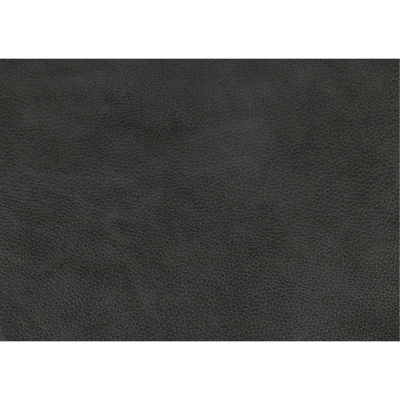 Fauteuil d'appoint en cuir gris, structure en bois massif, rembourrage en mousse haute, siège classique de 72,75 lb, base, support à ressorts ensachés, fauteuil d'une profondeur de 24 po