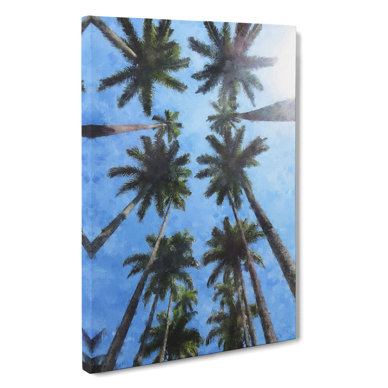 Palm Trees Vol.1 - Wrapped Canvas, 50cm H x 35cm W x 3cm D