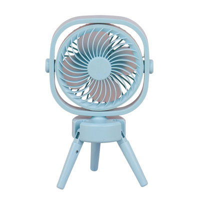 Ventilateur de bureau à trépied USB à 2 vitesses réglables pour un bureau personnel