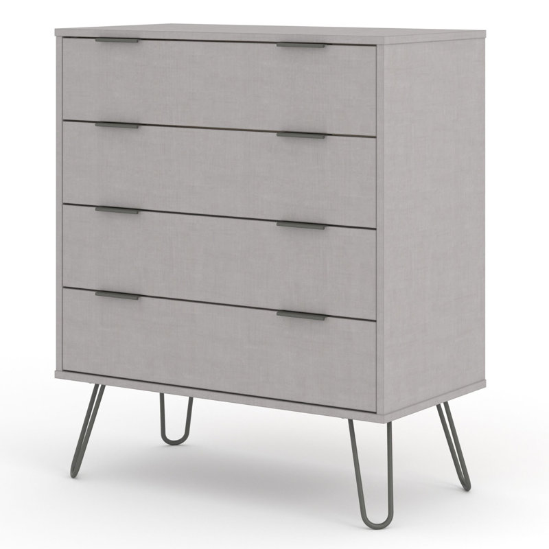 Dufresne 4-Drawer Chest Industrial Design