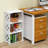 Four-Shelf Compact Bookcase With Open Shelves, Ideal Small Bookcase For Small Spaces - White