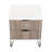 Nightstand In Rustic Gray And White-698770324