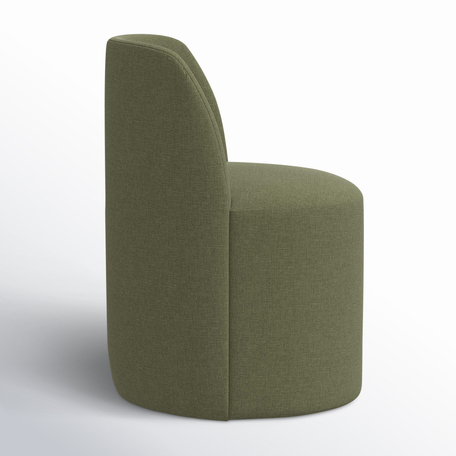 Begonia Side Chair, Zuma Laurel Textured Linen
