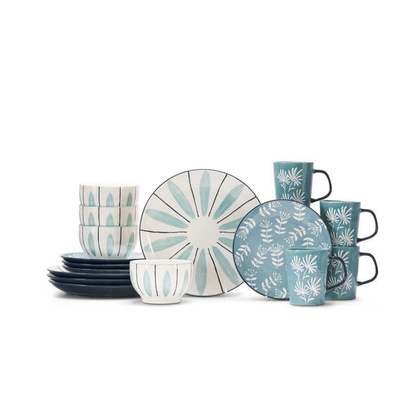 Service de table 16 pièces Vaughn Blue
