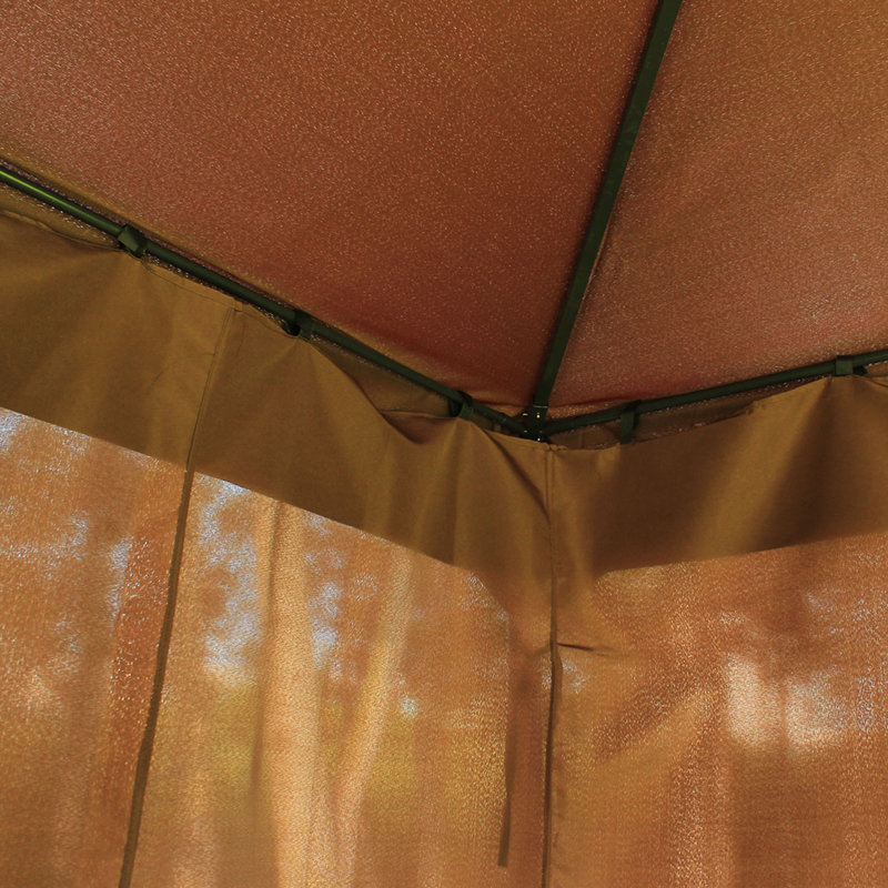 Bertha 4m x 3m Steel Patio Gazebo