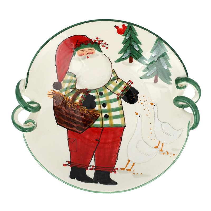 Bol Old St Nick avec oies
