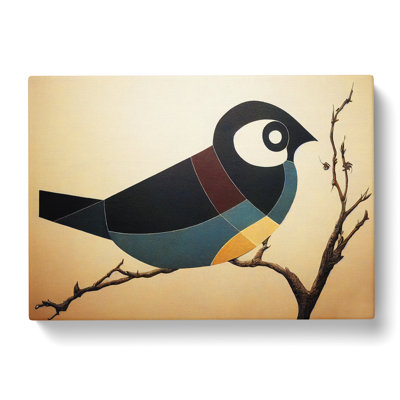 Dreamlike Abstract Bird - Wrapped Canvas Print