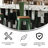 Britian All-Weather Commercial Counter Stool with Removable Back & Poly Resin Seat-588235289-588235280