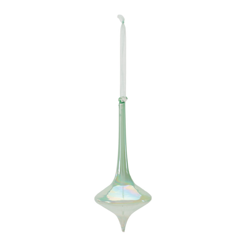 Ensemble de 12 ornements en verre