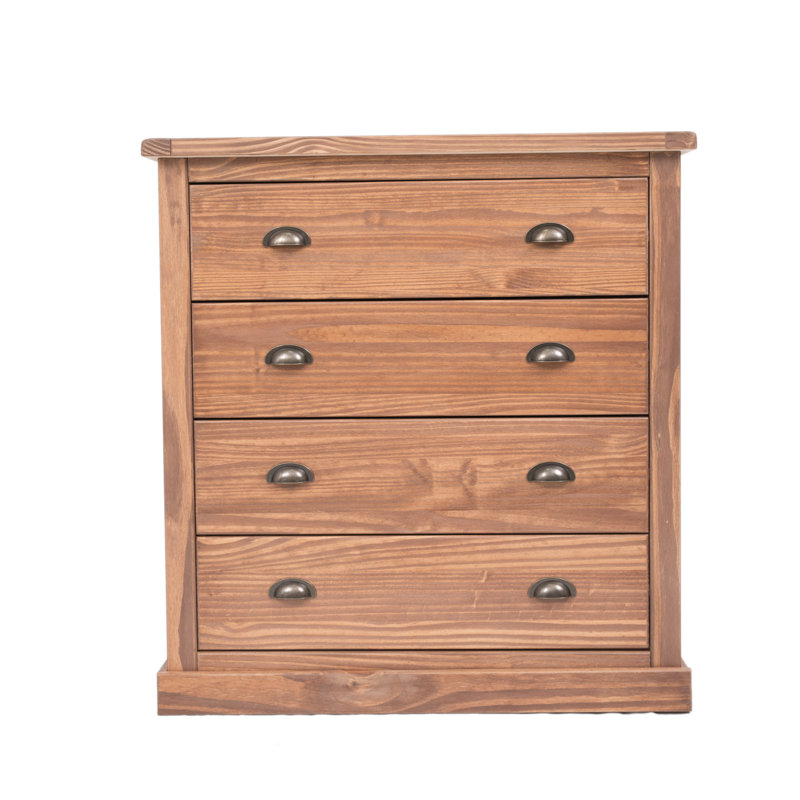 Driggers 90cm W 4 - Drawer Chest of Drawers
