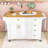 Euleta 52.5 " W Kitchen Cart-349926667