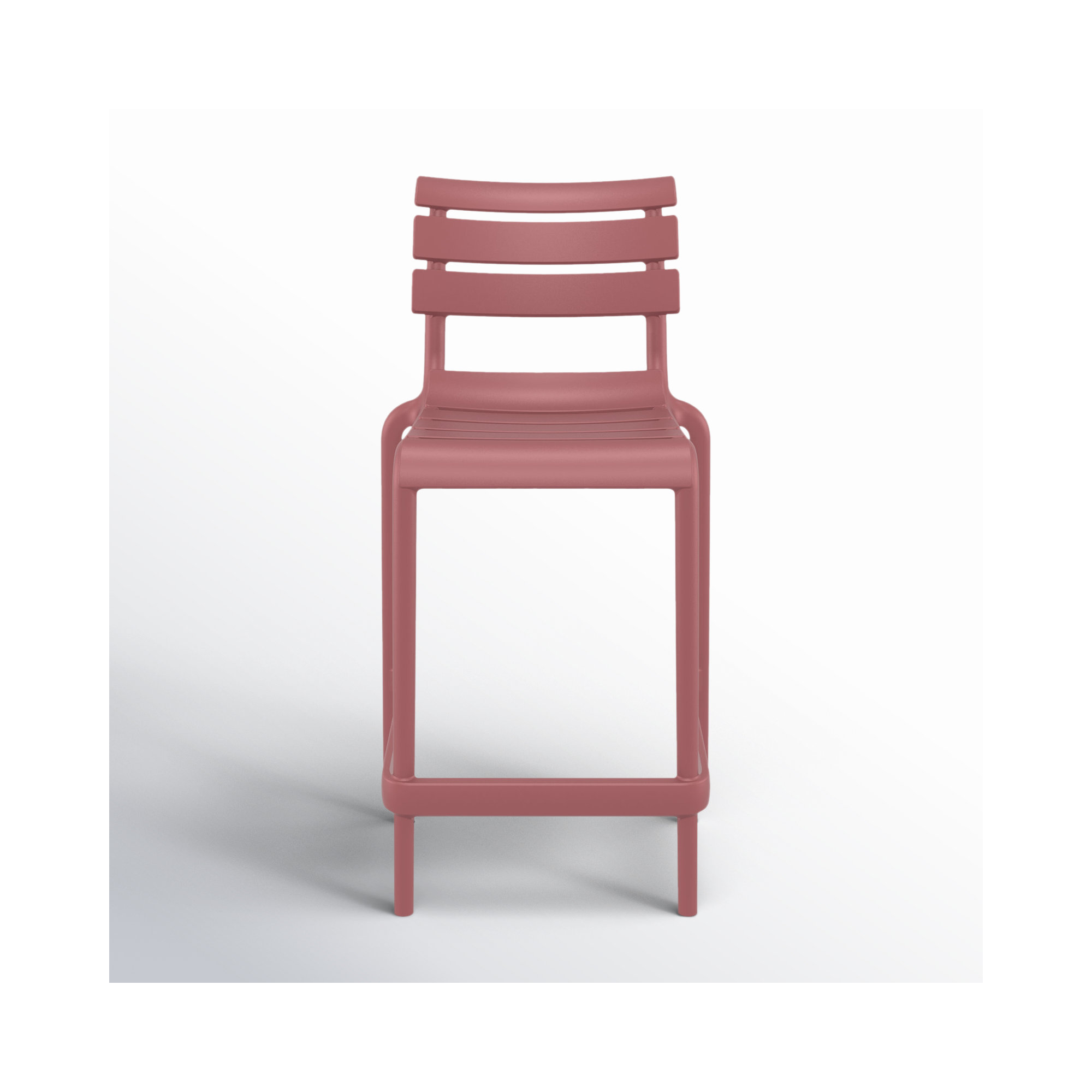 Ruta Outdoor Counter Stool, Marsala, 25.60"