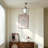 11.42" Simple Shell-Shaped 3-Color Ceiling Light – Minimalist Dimmable Lighting