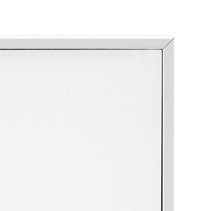 «Beach Connaissance», reproduction d'art graphique sur toile, H 30 po x l 24 po, Giclée encadrée blanc bord de mer