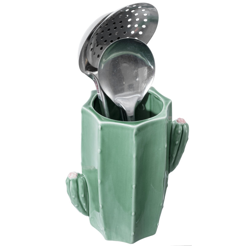 Ceramic / Porcelain Novelty Utensil Crock