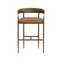 Upholstered Stool with Metal Frame-1745634568-1745634574