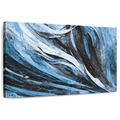 Avery Abstract Blue Breeze