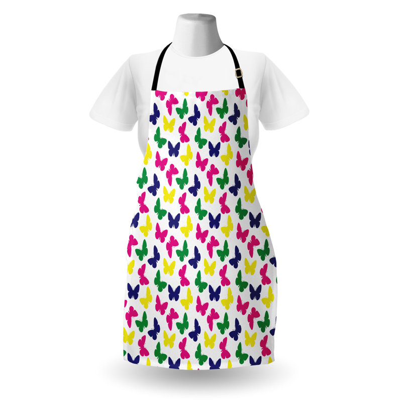 Tablier East Urban Home Modern unisexe, romantique, taille adulte, bleu foncé