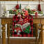 Chemin de table rouge et noir Buffalo Plaid Gnome Believe-300838033
