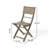 POSITANO  FOLDABLE DINING SET, GREY
