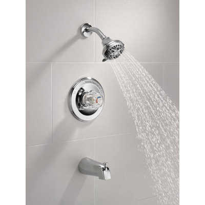 Classic Tub and Shower Faucet with Monitor