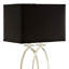 Lampe de table en métal Tehilla