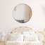 Baum Nordic Round Bathroom Framed Mirror Wall Hanging-1843519674-1770334506