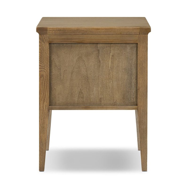 Bush Nightstand, Light Weathered Oak