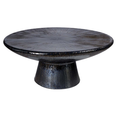 Ceramic Furniture Outdoor Round Coffee Table